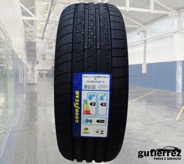 Pneu 215/45R18 GoodYear Asymmetric 6 XL 93V