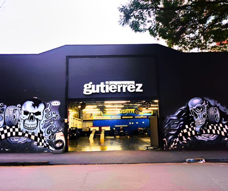 fachada da loja gutierrez pneus