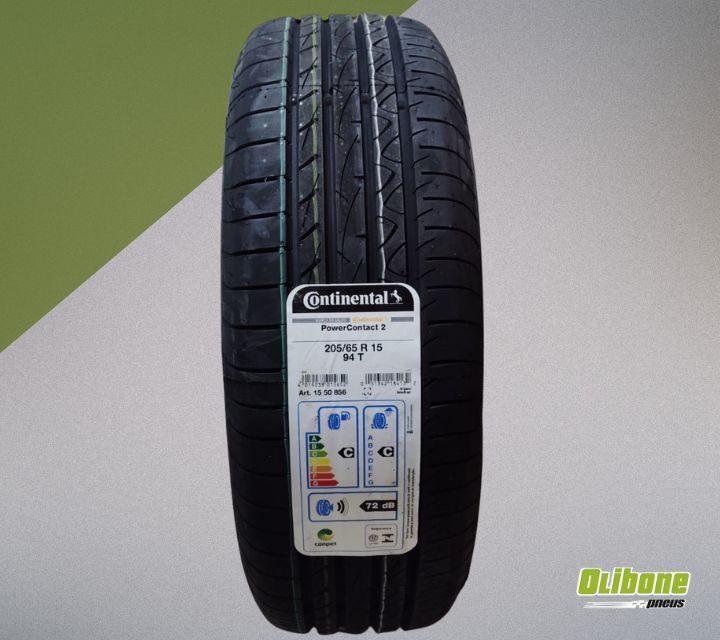 Pneu 205/65R15 Continental PowerContact 2 94T