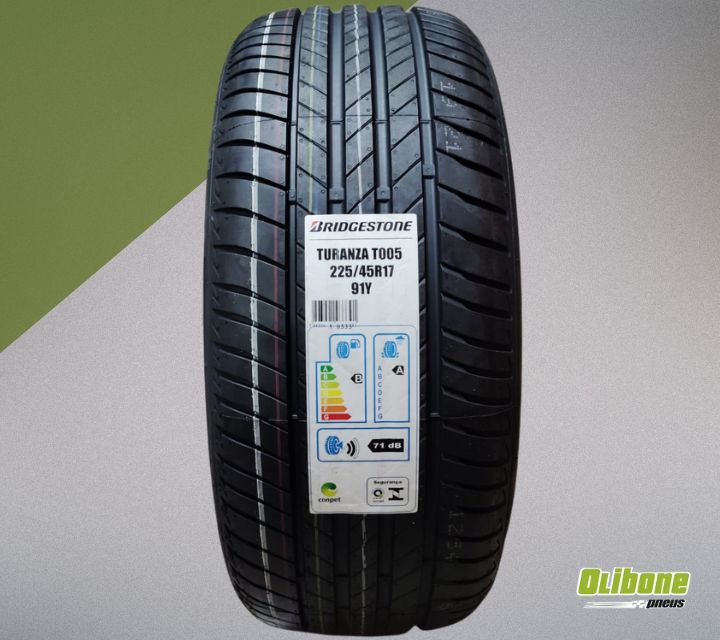 Pneu 225/45R17 Bridgestone Turanza T005 91Y
